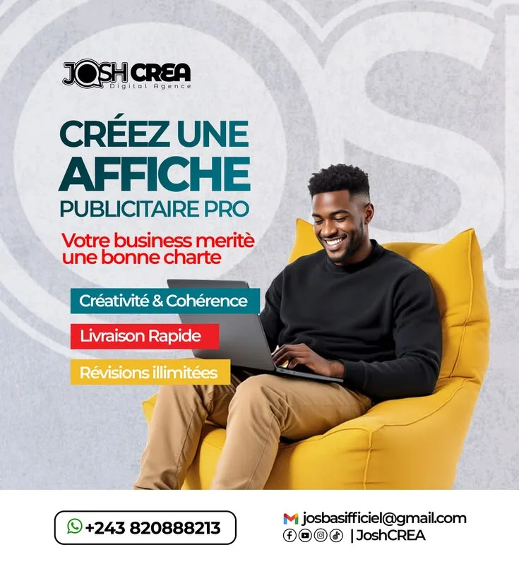 AFFICHE PUBLICITAIRE