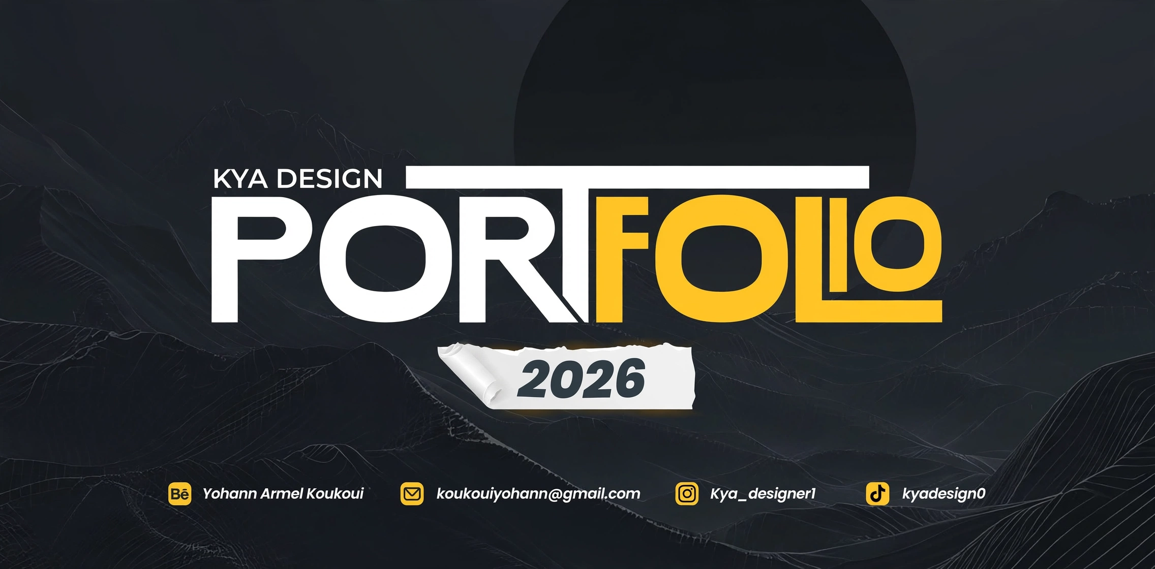 KYA Design Portfolio 2026 — Yohann Armel